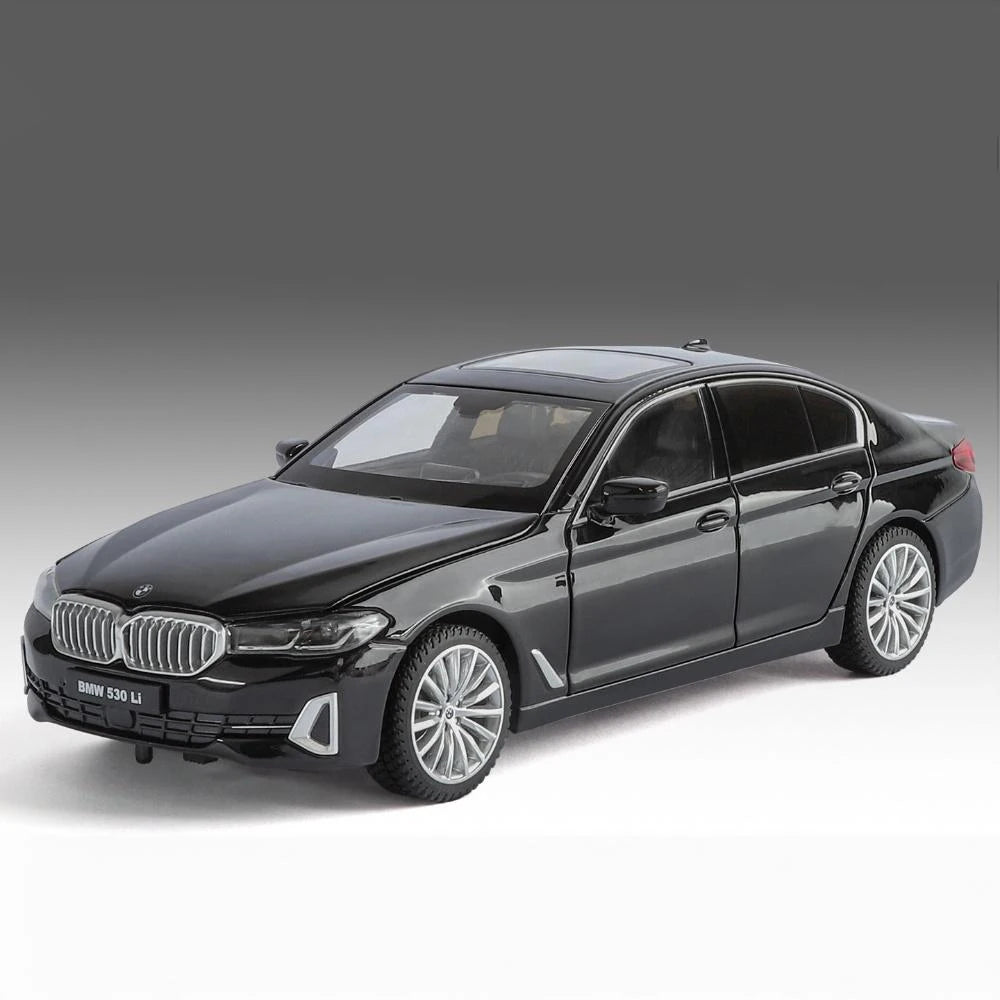 BMW 530Li 1:24 – luksusowy metalowy model kolekcjonerski z LED