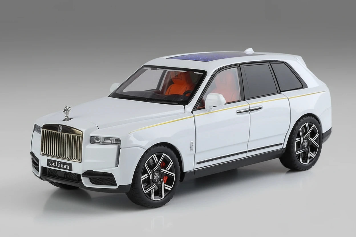 Rolls-Royce Cullinan 1:24 – luksusowy SUV metalowy model kolekcjonerski z LED