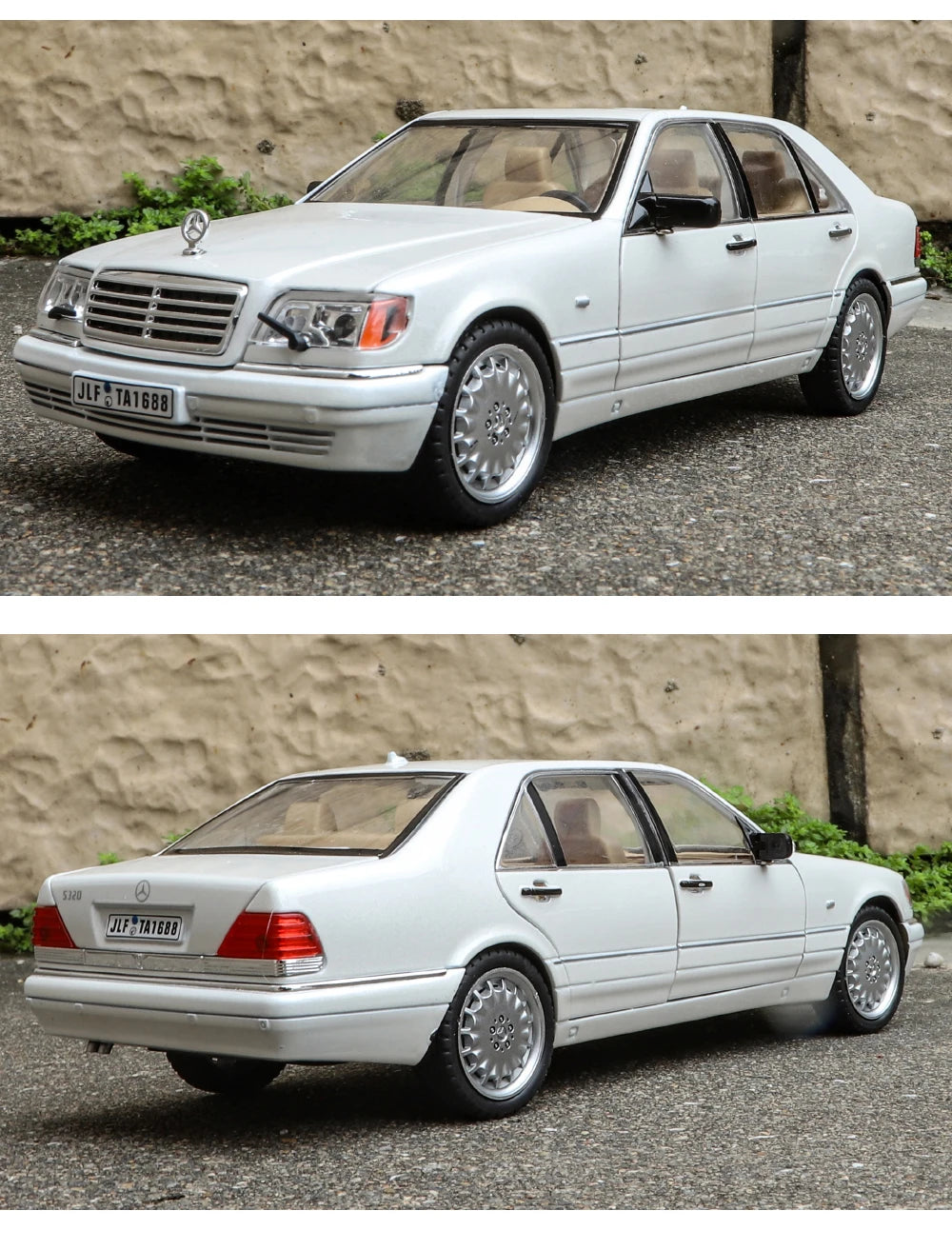 Model Mercedes-Benz W140 320SEL 1:24