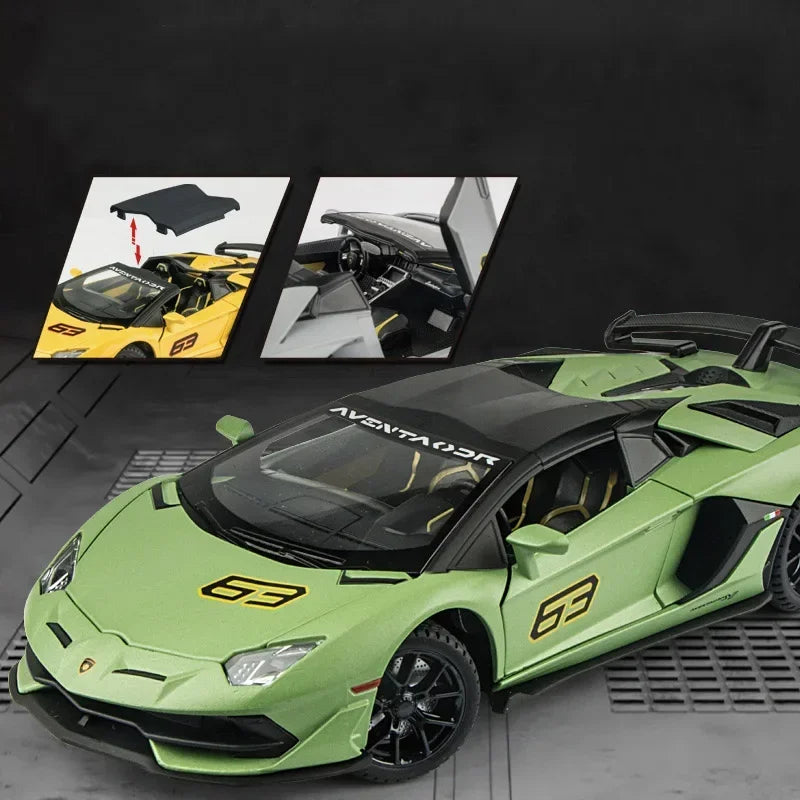 Model Lamborghini Aventador SVJ 63 1:24