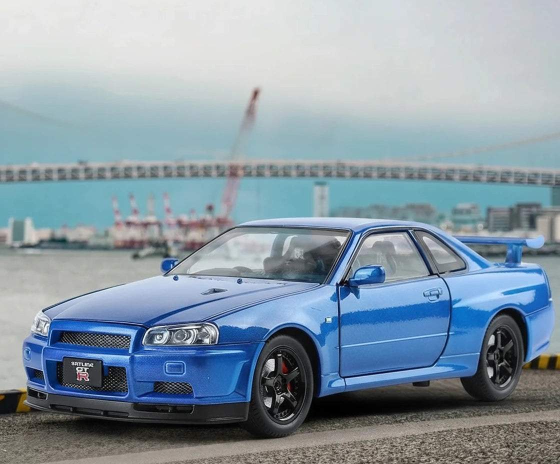 Model Nissan Skyline GT-R R34 1:24