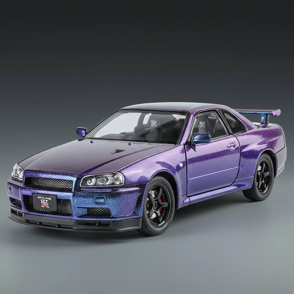 Model Nissan Skyline GT-R R34 1:24