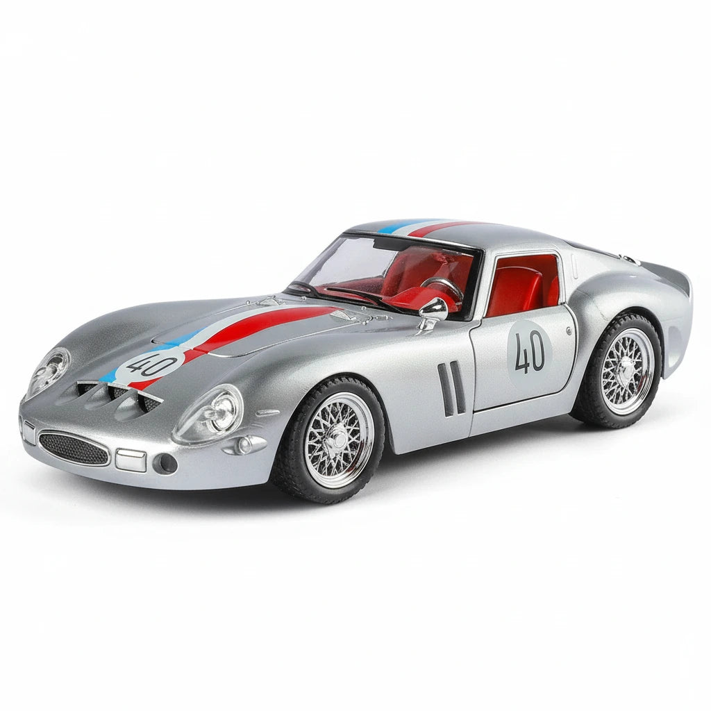 Ferrari 250 GTO 1:24 – legendarny klasyk metalowy model kolekcjonerski z LED