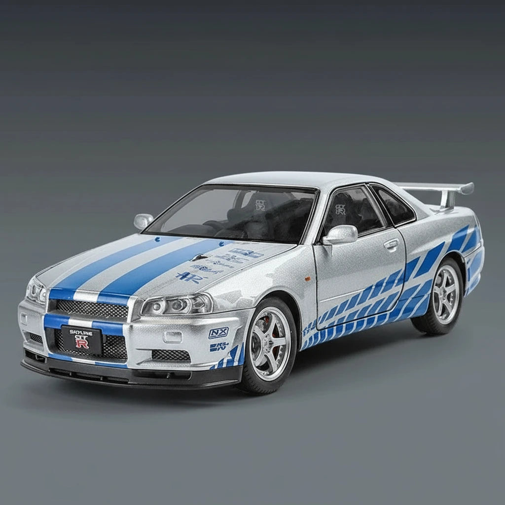 Model Nissan Skyline GT-R R34 1:24