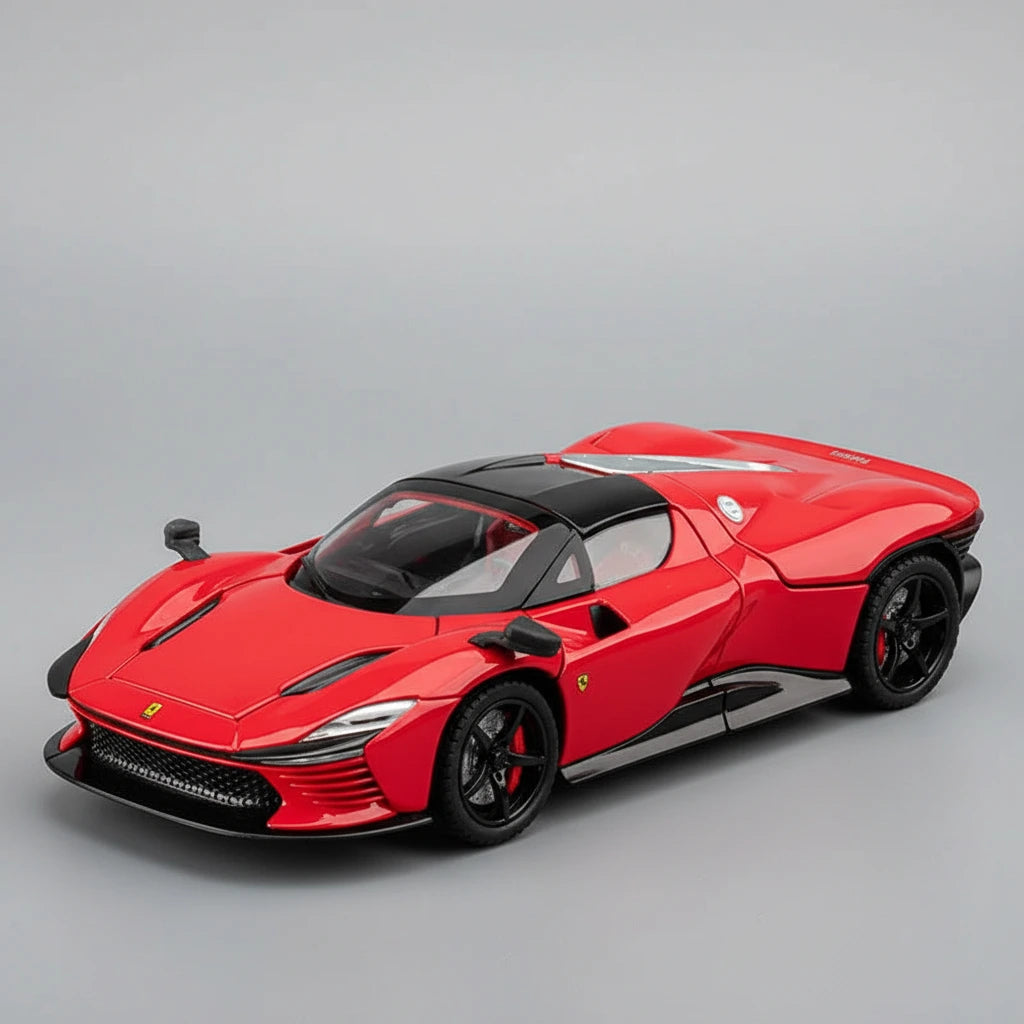 Ferrari Daytona SP3 1:24 – limitowany hipersamochód model kolekcjonerski z LED