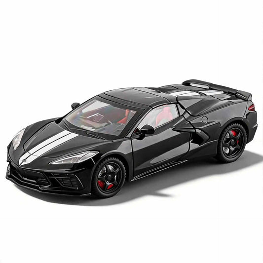 Chevrolet Corvette C8 1:24 – nowoczesny supercar model z LED