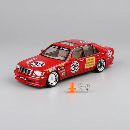 Mercedes-Benz W140 320SEL Modified 1:24 – tuningowany klasyk model z LED