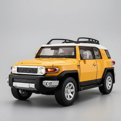 Toyota FJ Cruiser 1:24 – terenowy SUV metalowy model kolekcjonerski z LED