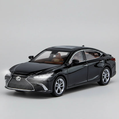 Lexus ES300 1:24 – elegancka limuzyna metalowy model kolekcjonerski z LED