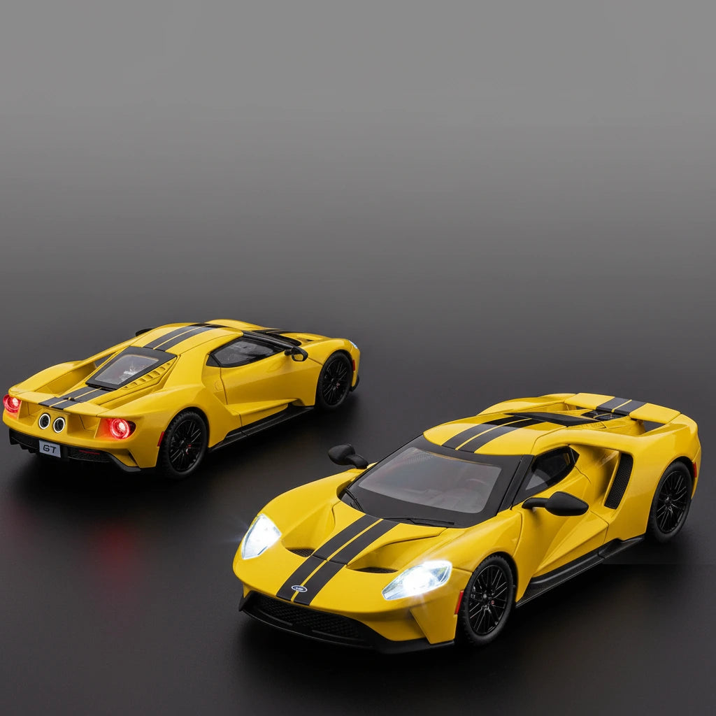 Ford GT 1:24 – legendarny supercar model kolekcjonerski z LED