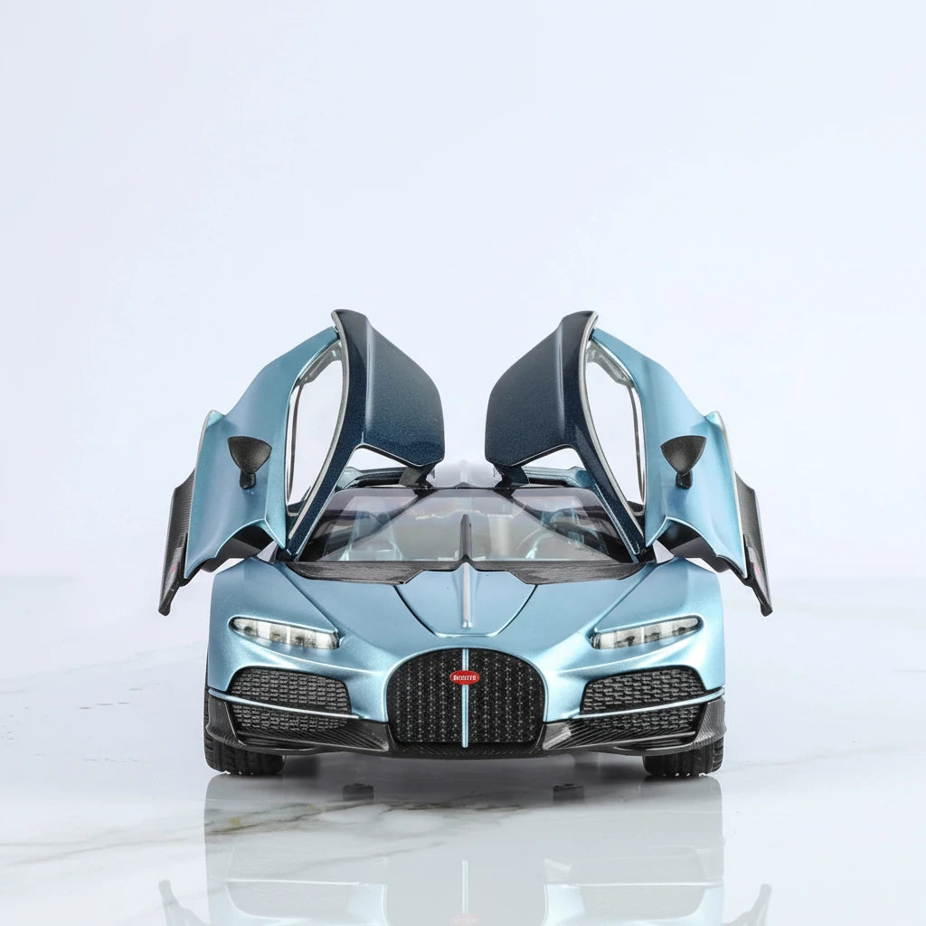 Bugatti Tourbillon 1:24 – futurystyczny hipersamochód model z LED