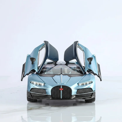 Bugatti Tourbillon 1:24 – futurystyczny hipersamochód model z LED