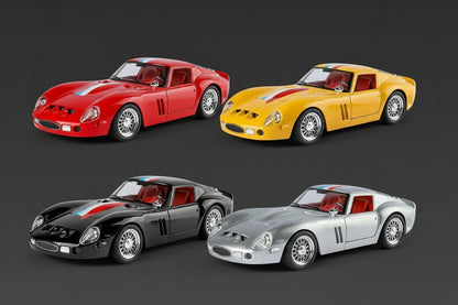 Ferrari 250 GTO 1:24 – legendarny klasyk metalowy model kolekcjonerski z LED