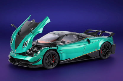 Pagani Huayra 1:24 – metalowy model kolekcjonerski z oświetleniem LED