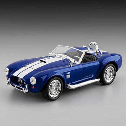 Shelby Cobra 1965 1:24 – klasyczny roadster model kolekcjonerski z LED
