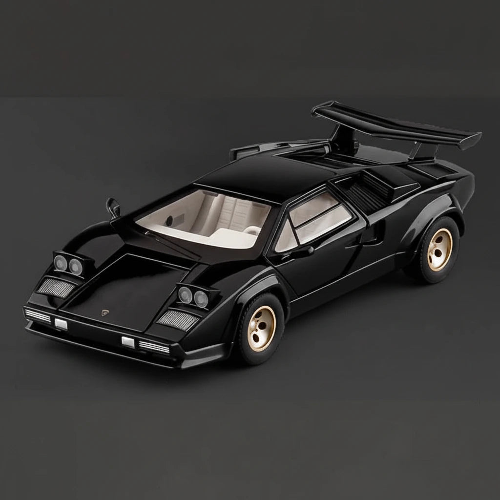 Lamborghini Countach LP500S 1:24 – legendarny supercar model kolekcjonerski z LED