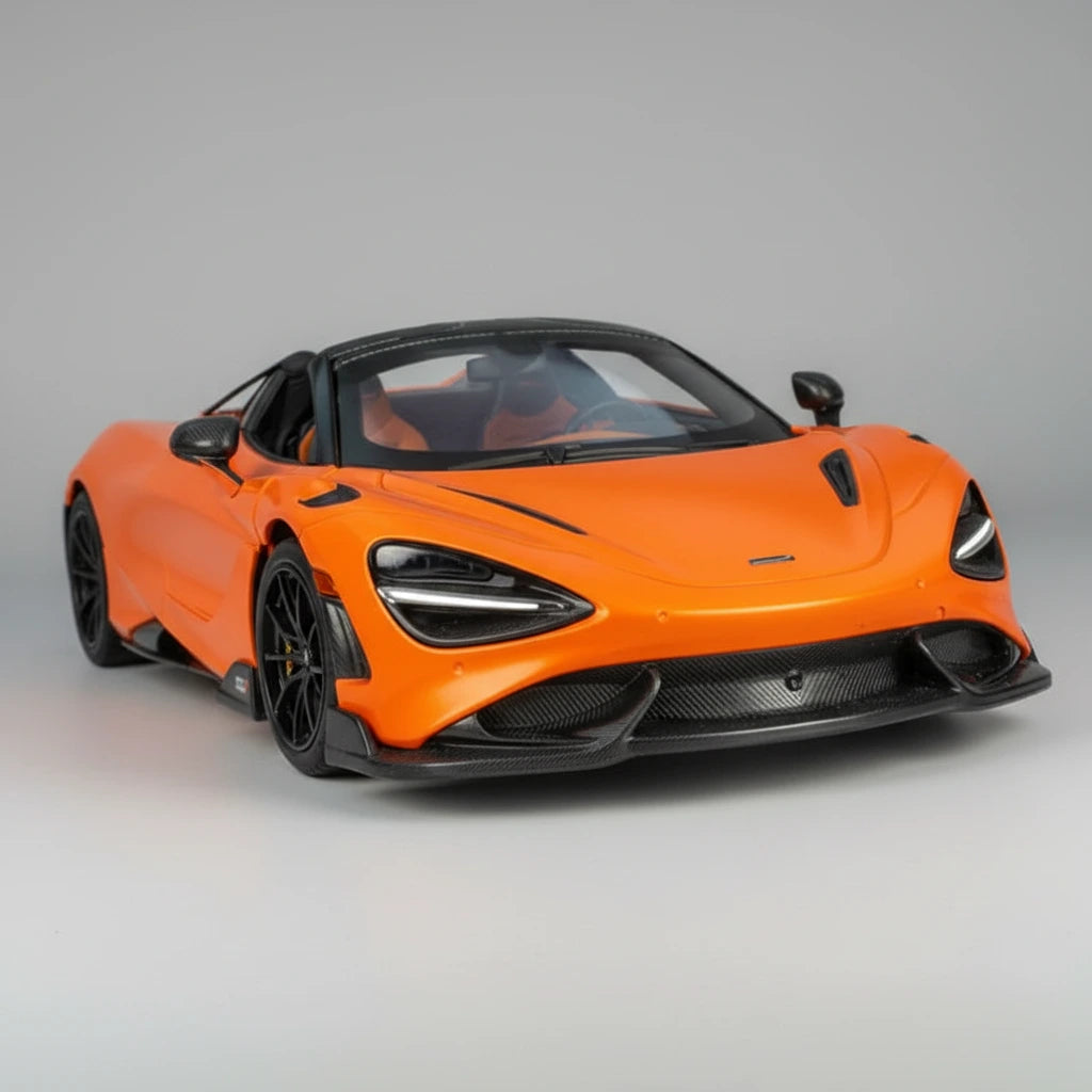 McLaren 765LT 1:24 – ekstremalny supercar model kolekcjonerski z LED