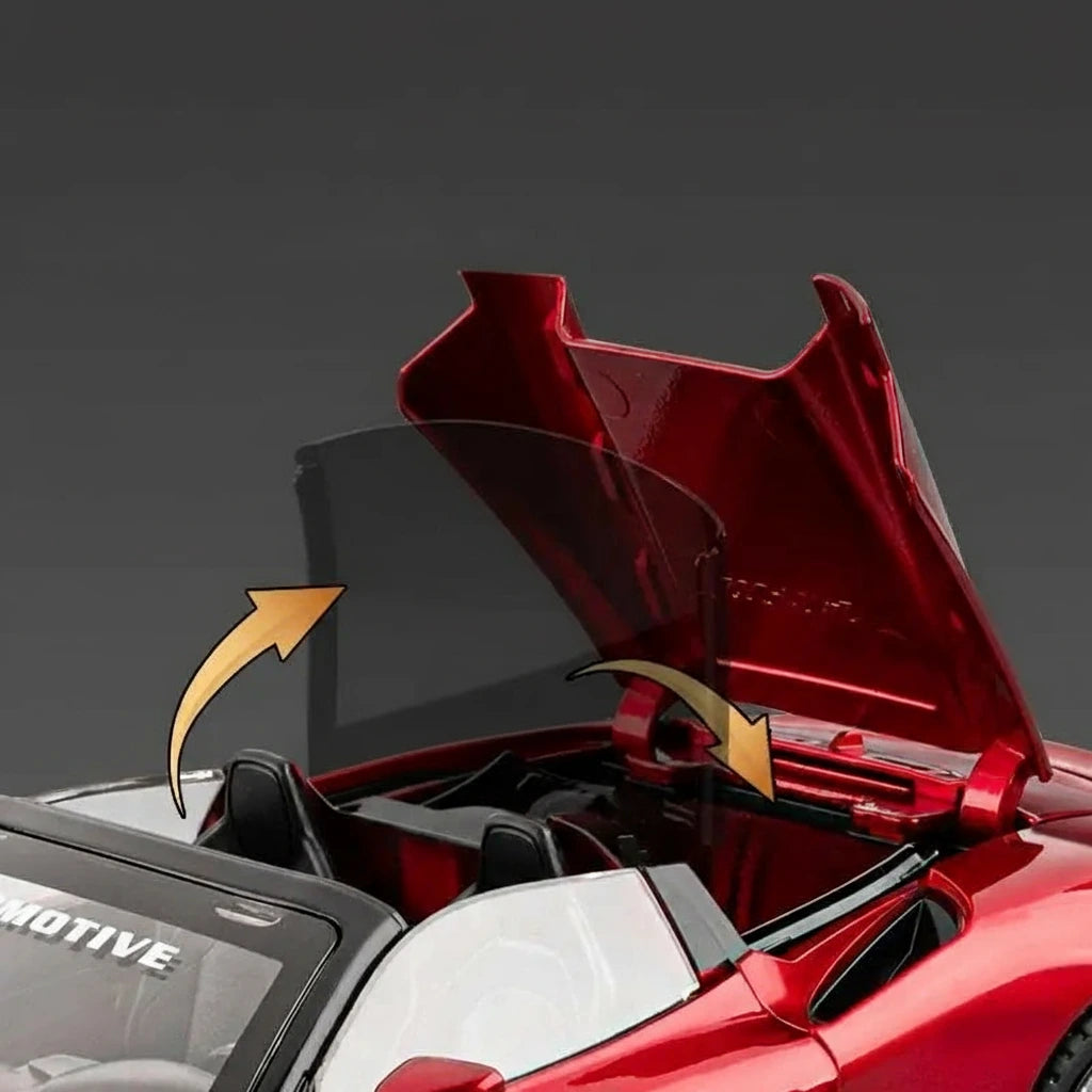 Maserati MC20 1:24 – metalowy model kolekcjonerski z oświetleniem LED