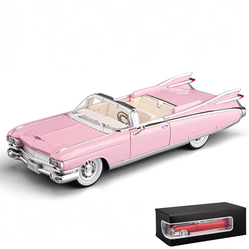 Cadillac Eldorado 1:24 – klasyczny metalowy model kolekcjonerski z LED