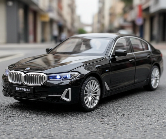 BMW 530Li 1:24 – luksusowy metalowy model kolekcjonerski z LED