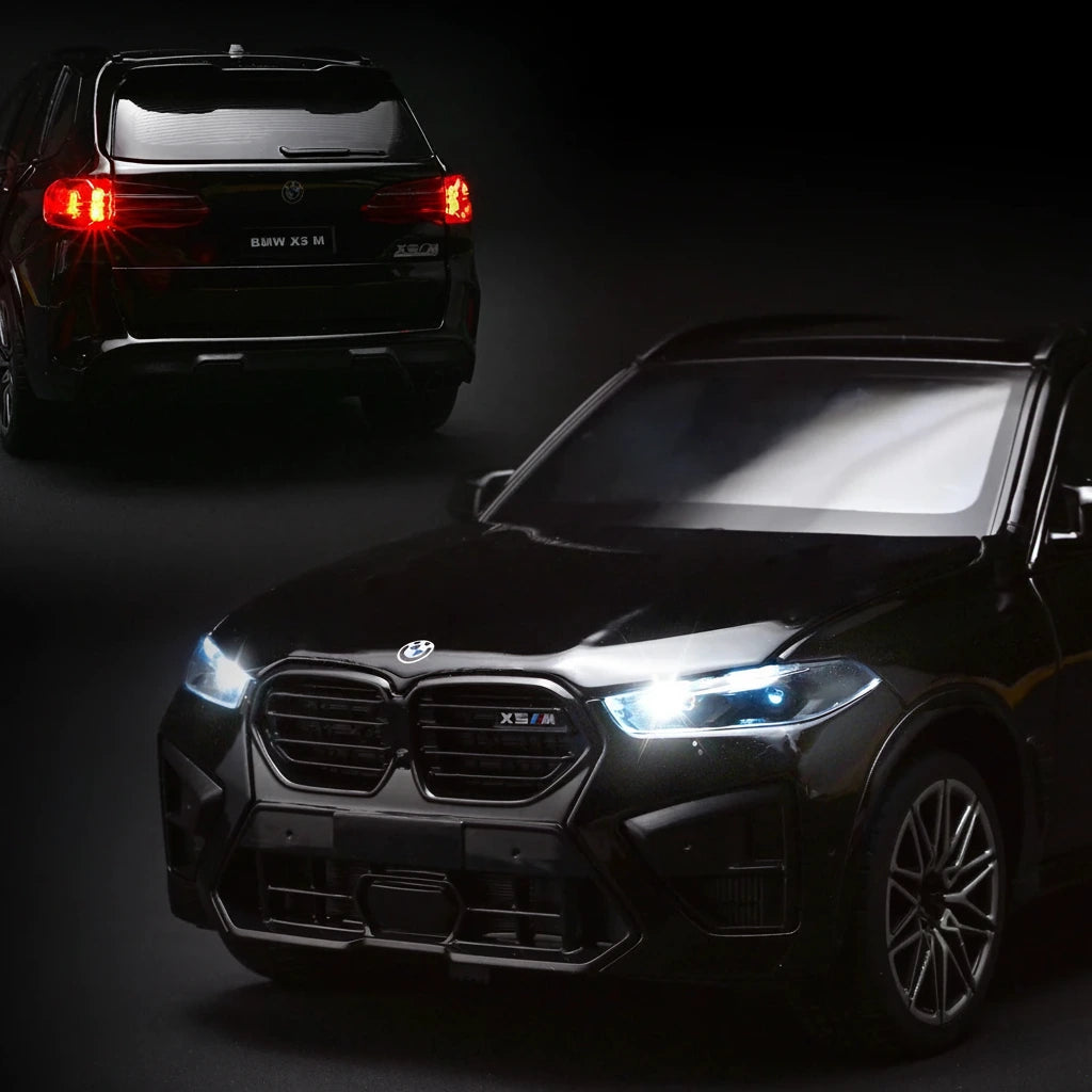 BMW X5M F95 1:24 – sportowy SUV model kolekcjonerski z LED