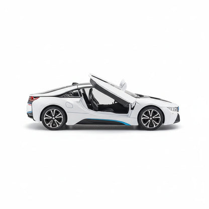 BMW i8 1:24 – futurystyczny sportowy model kolekcjonerski z LED