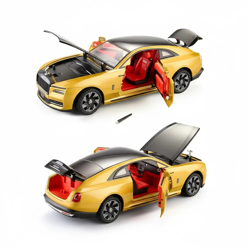 Rolls-Royce Spectre 1:24 – luksusowy elektryczny model kolekcjonerski z LED