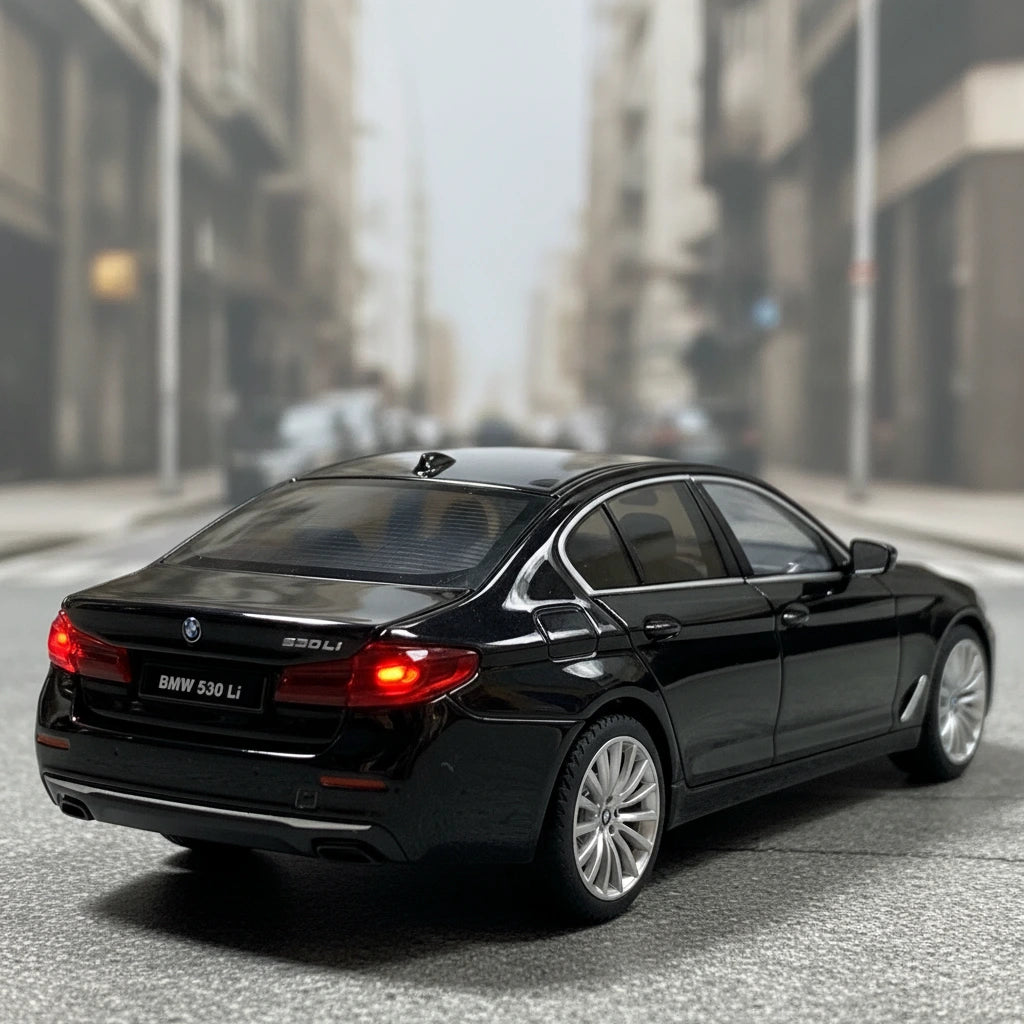 BMW 530Li 1:24 – luksusowy metalowy model kolekcjonerski z LED