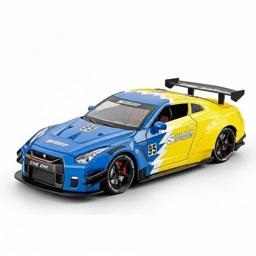 Model Nissan GT-R Widebody Racing 1:24