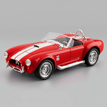 Shelby Cobra 1965 1:24 – klasyczny roadster model kolekcjonerski z LED