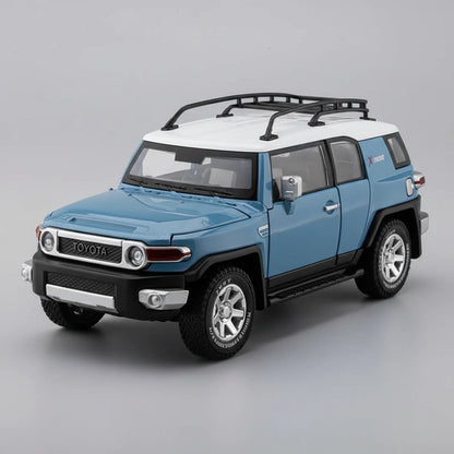 Toyota FJ Cruiser 1:24 – terenowy SUV metalowy model kolekcjonerski z LED