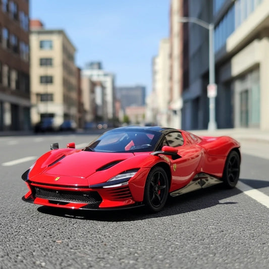 Ferrari Daytona SP3 1:24 – limitowany hipersamochód model kolekcjonerski z LED