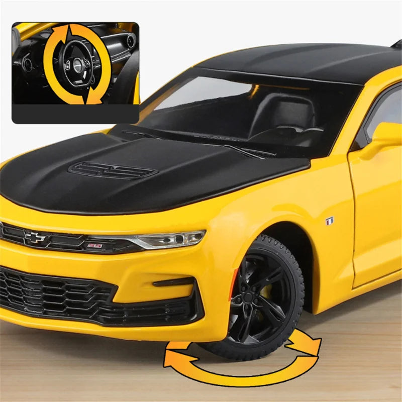 Chevrolet Camaro SS 1:24 – amerykański muscle car model z LED