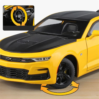 Chevrolet Camaro SS 1:24 – amerykański muscle car model z LED