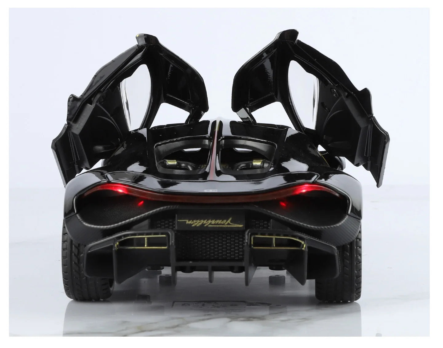 Bugatti Tourbillon 1:24 – futurystyczny hipersamochód model z LED