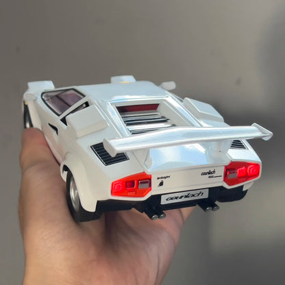 Lamborghini Countach LP500S 1:24 – legendarny supercar model kolekcjonerski z LED