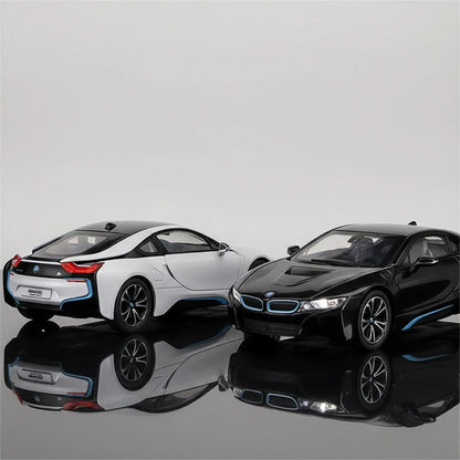 BMW i8 1:24 – futurystyczny sportowy model kolekcjonerski z LED