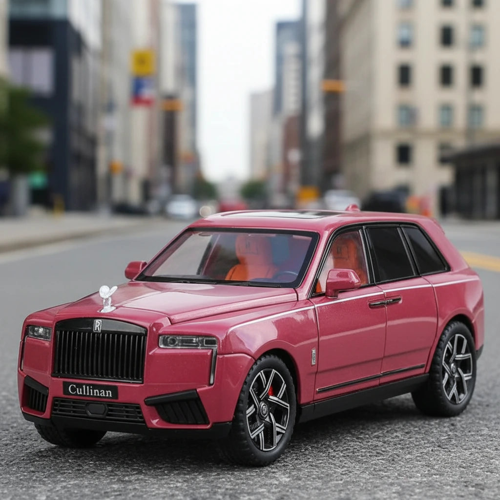 Rolls-Royce Cullinan 1:24 – luksusowy SUV metalowy model kolekcjonerski z LED