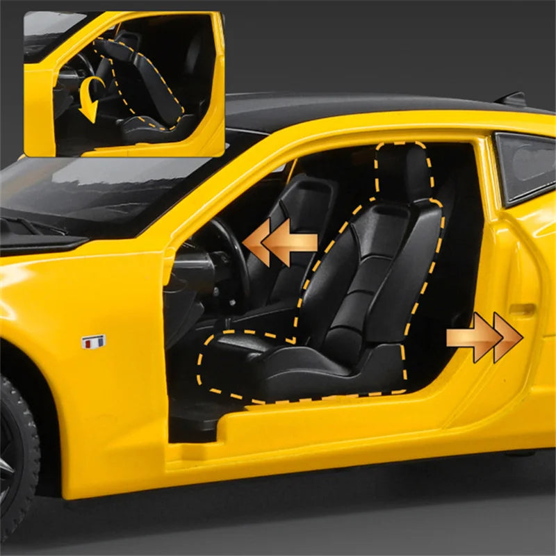 Chevrolet Camaro SS 1:24 – amerykański muscle car model z LED