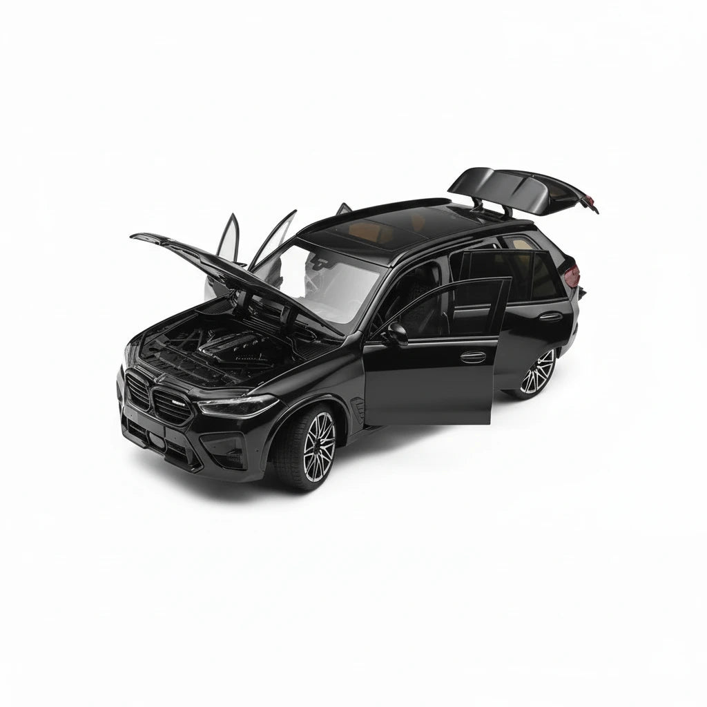 BMW X5M F95 1:24 – sportowy SUV model kolekcjonerski z LED