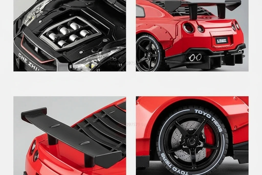 Model Nissan GT-R Widebody Racing 1:24