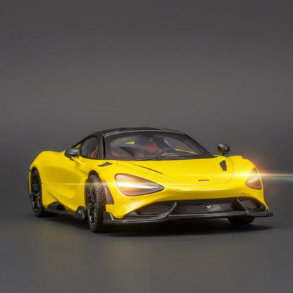 McLaren 765LT 1:24 – ekstremalny supercar model kolekcjonerski z LED