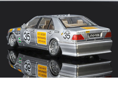 Mercedes-Benz W140 320SEL Modified 1:24 – tuningowany klasyk model z LED