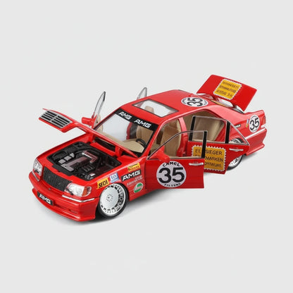 Mercedes-Benz W140 320SEL Modified 1:24 – tuningowany klasyk model z LED