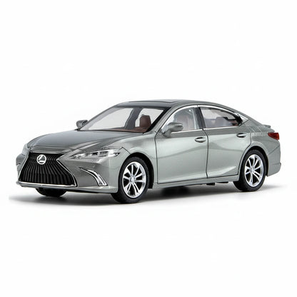 Lexus ES300 1:24 – elegancka limuzyna metalowy model kolekcjonerski z LED