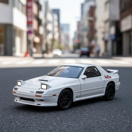 Mazda RX-7 1:24 – kultowy JDM model kolekcjonerski z LED