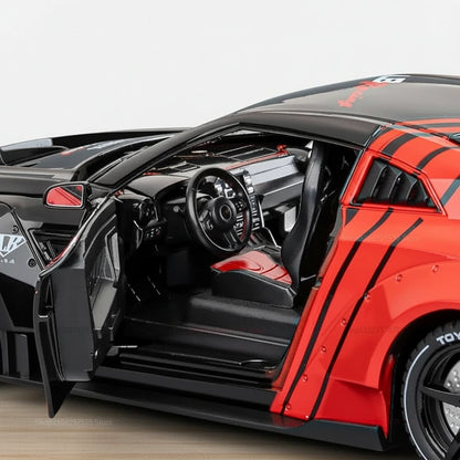 Model Nissan GT-R Widebody Racing 1:24