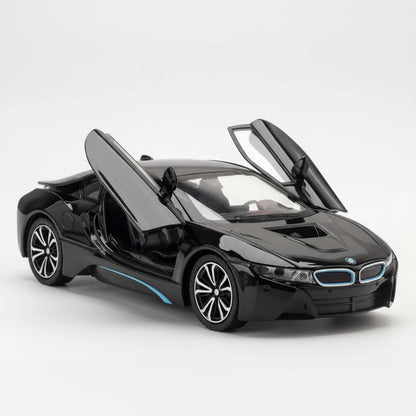 BMW i8 1:24 – futurystyczny sportowy model kolekcjonerski z LED