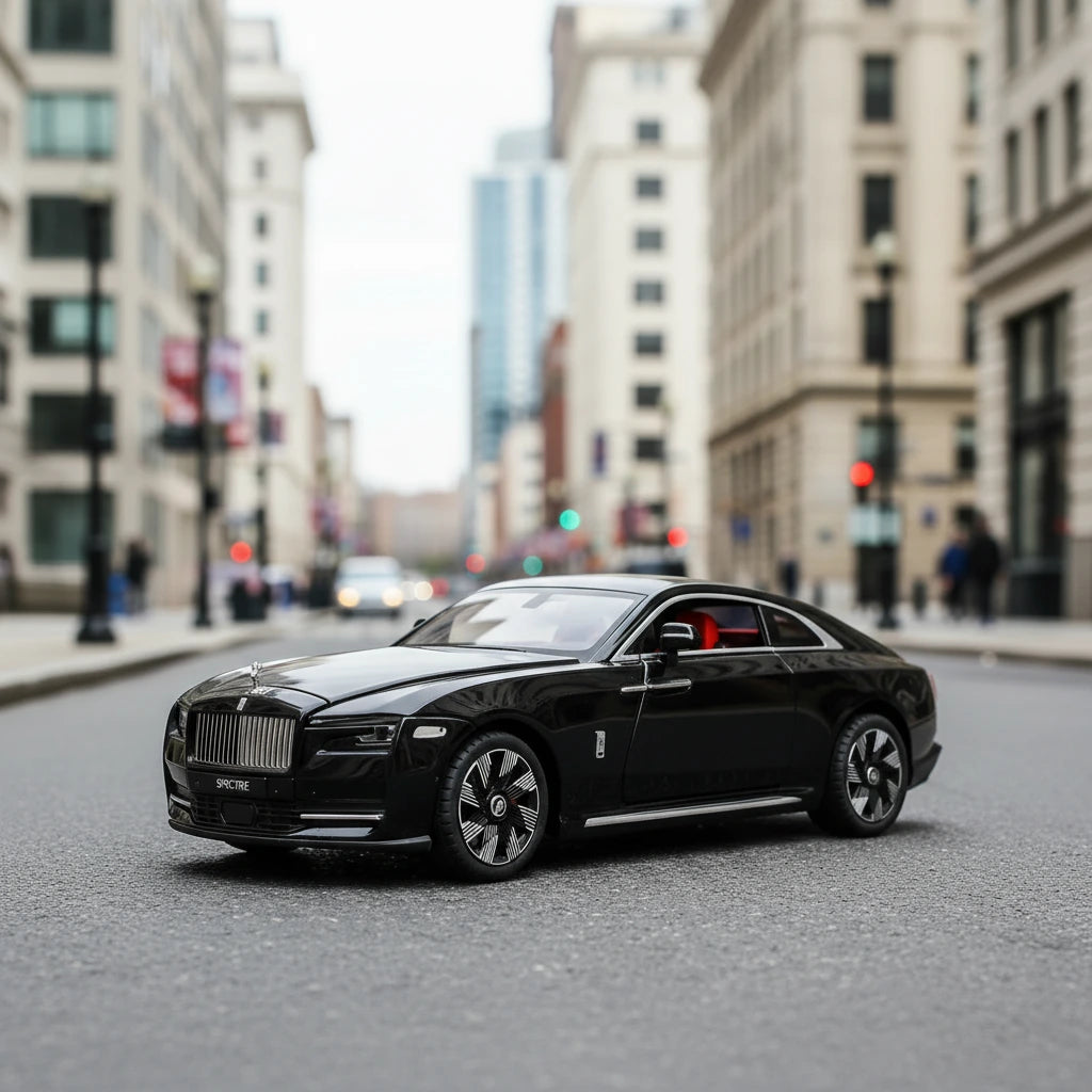 Rolls-Royce Spectre 1:24 – luksusowy elektryczny model kolekcjonerski z LED