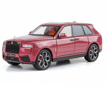 Rolls-Royce Cullinan 1:24 – luksusowy SUV metalowy model kolekcjonerski z LED